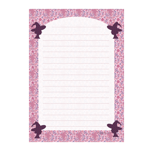 Fiche Liste/Journaling "Pink Witch"