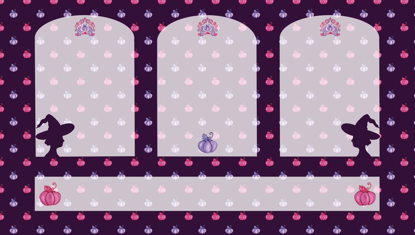 Fond d'écran d'ordinateur "Citrouilles"