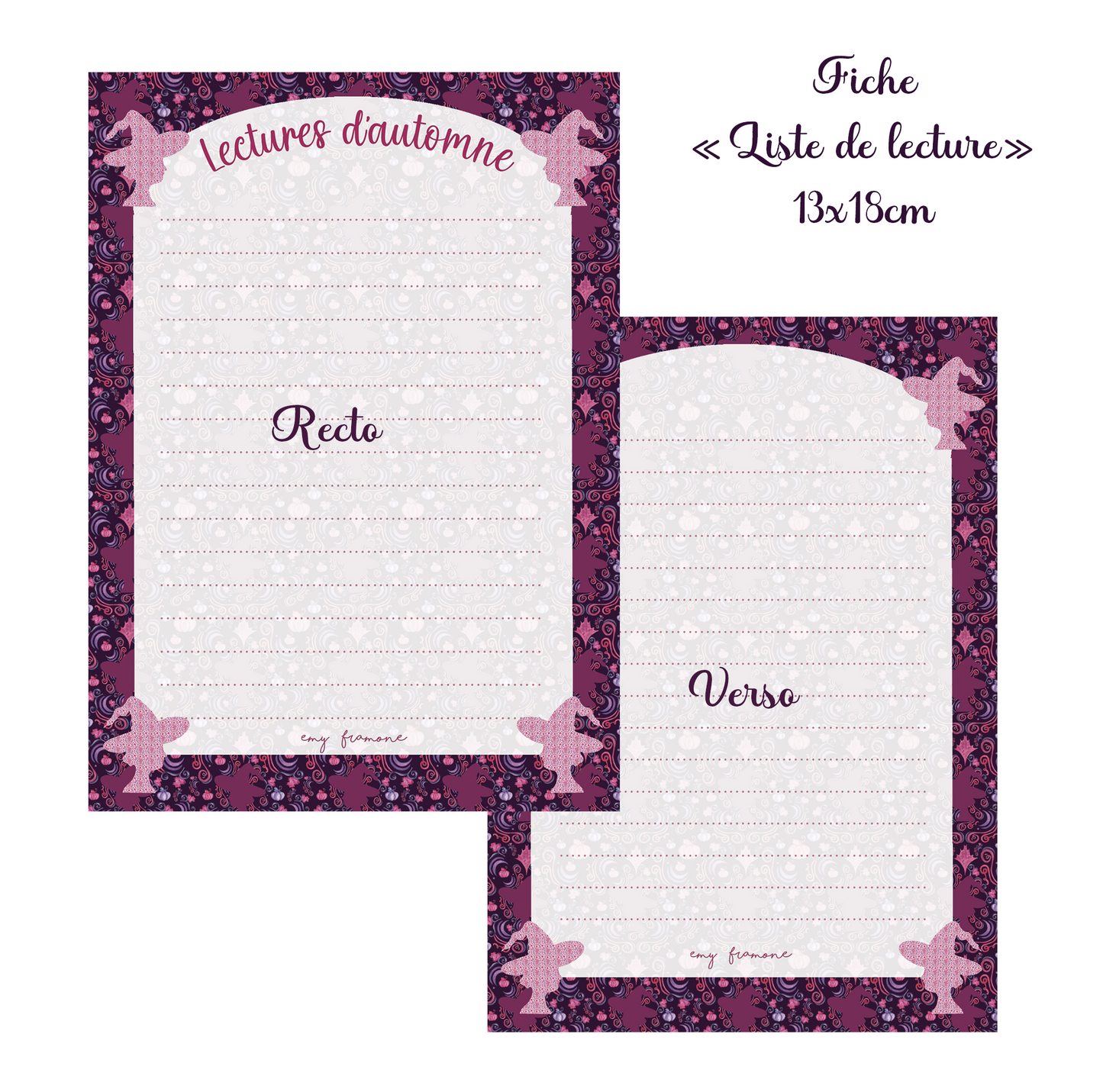 Fiche "Lectures d'automne"