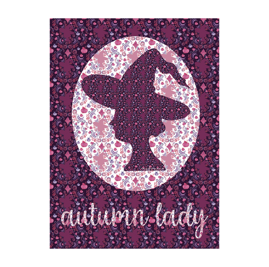 Carte/Affiche "Autumn Lady"