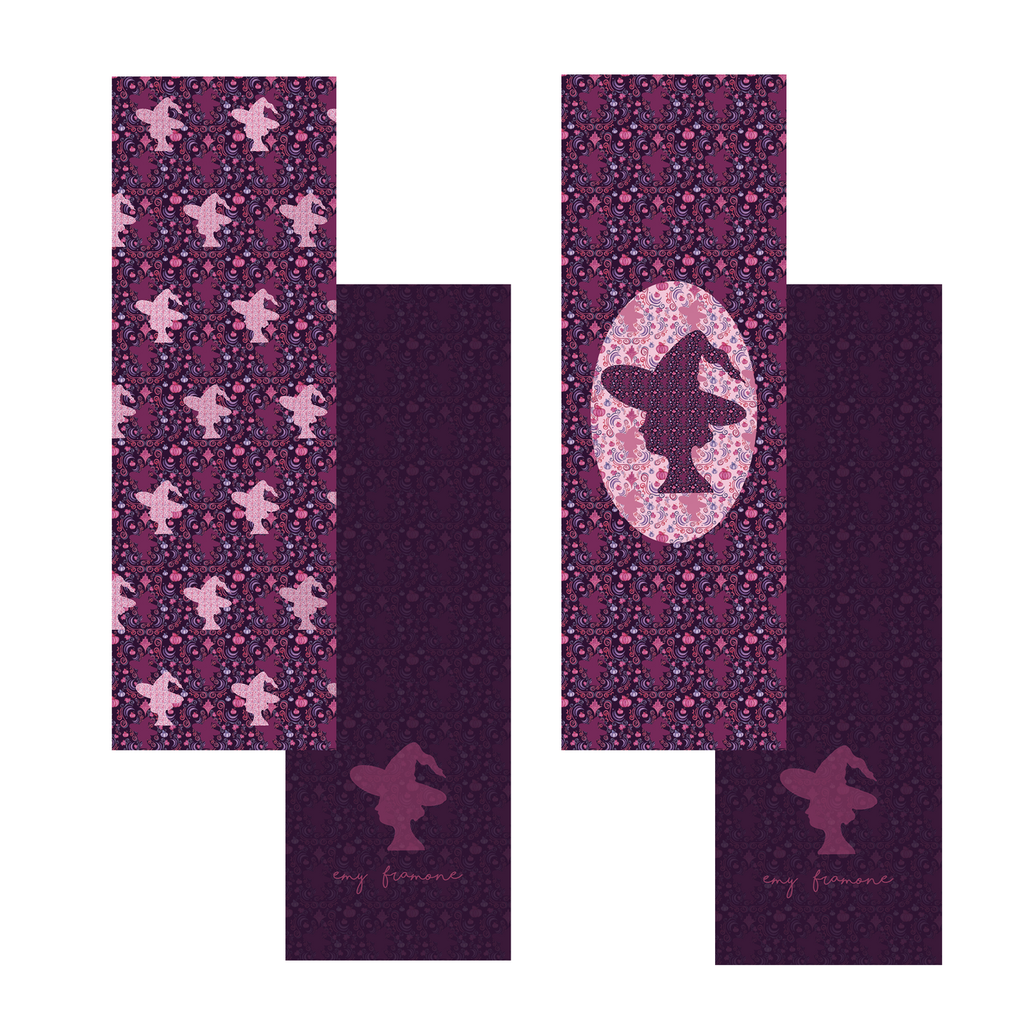 Pack de 4 Marque-pages poche