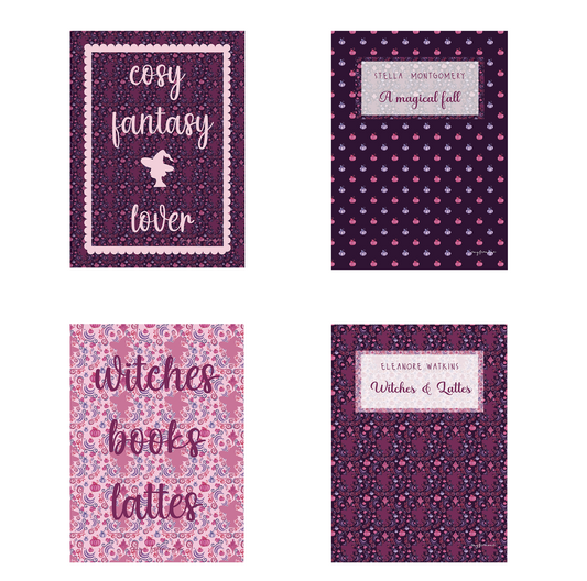 Pack de 4 cartes A6 "Un automne magique"