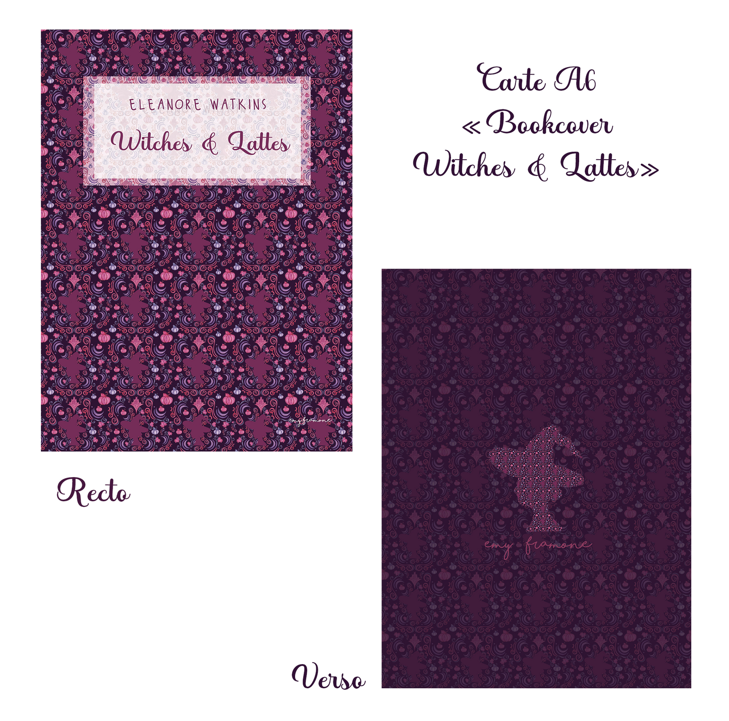 Pack de 4 cartes A6 "Un automne magique"