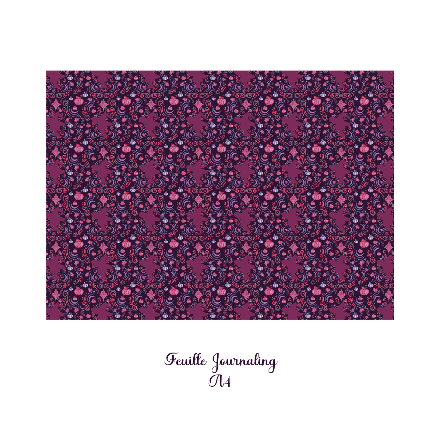 Pack de 3 feuilles Journaling A4