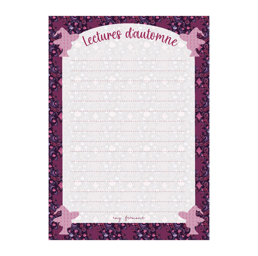 Fiche "Lectures d'automne"